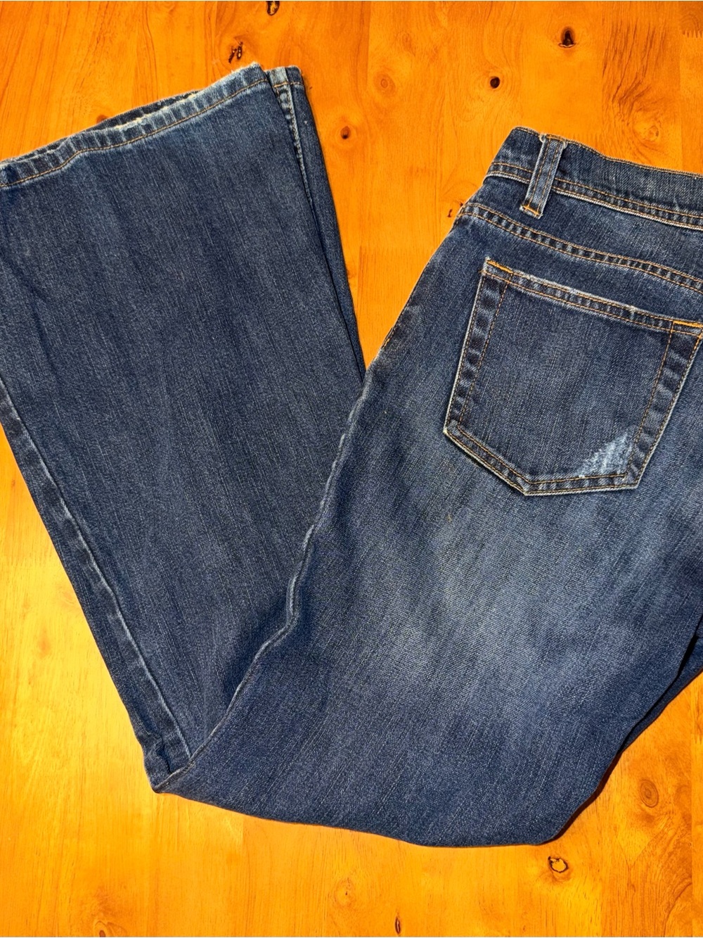 The Limited Women's Dark Blue Flare Jeans